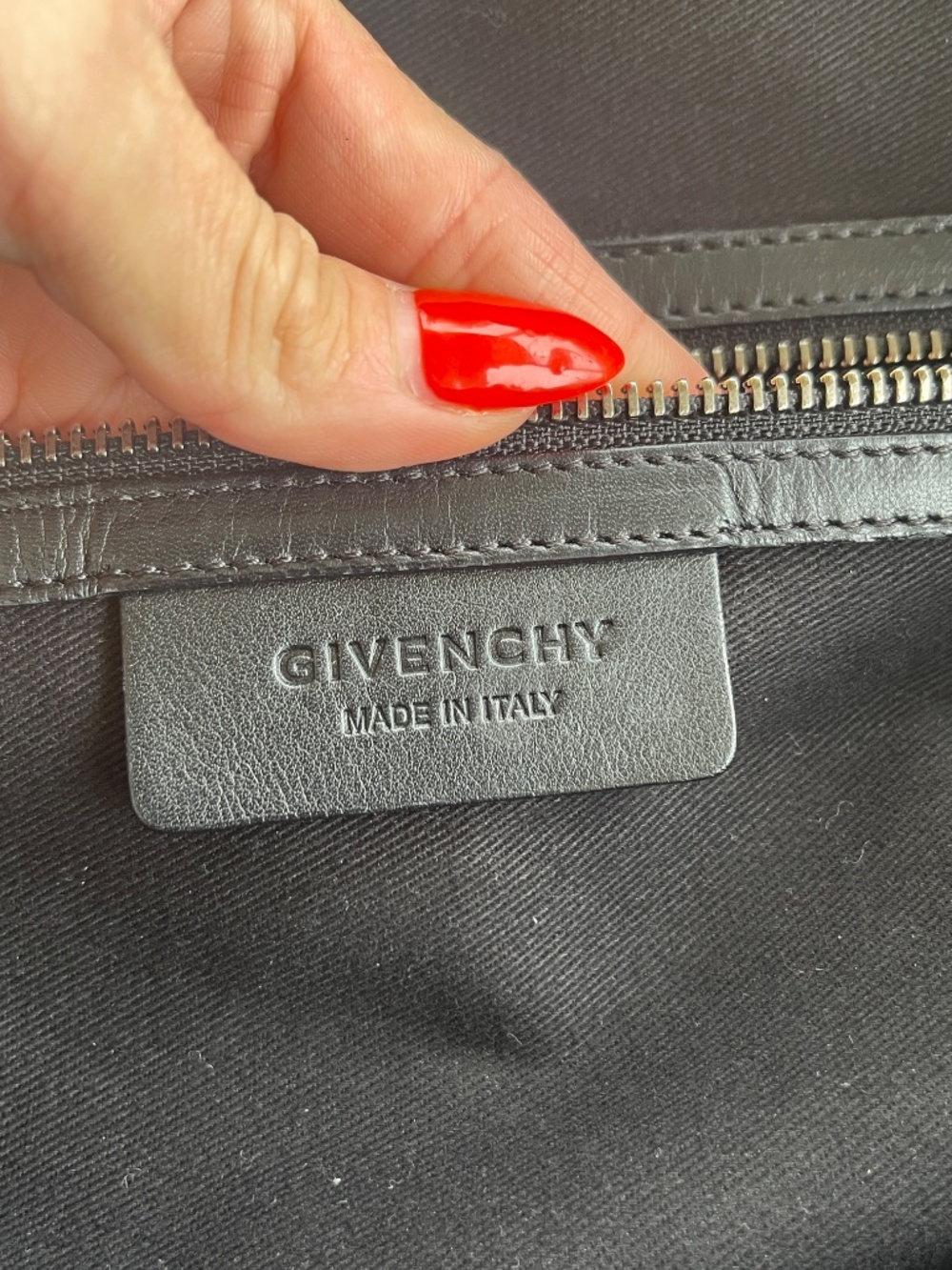 NWOT Givenchy Nightingale Slouchy Punk Satchel Y2K Gunmetal Hardware - Picture 14 of 16